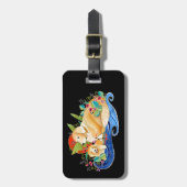 ビンディゴールデンレトリバー ラゲッジタグ (正面縦)