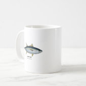 ビンナガ - カリフォルニアの海洋生物 コーヒーマグカップ (正面左)