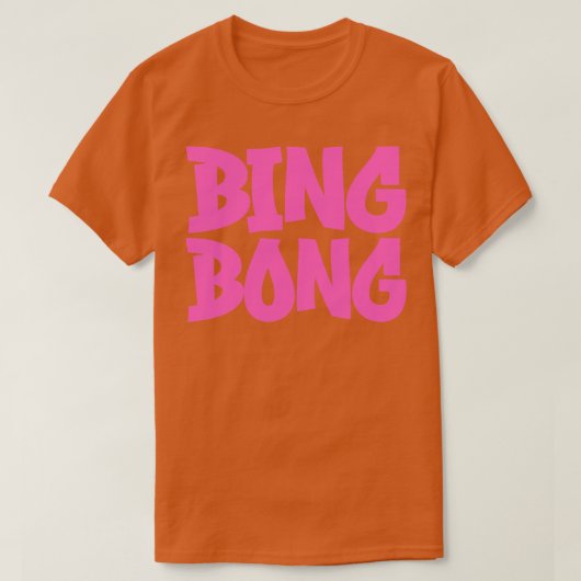 ビンボン1 Tシャツ (デザイン正面)