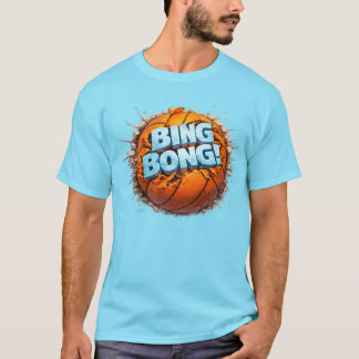ビンボン！ニューヨーク・シング バスケットボール Tシャツ