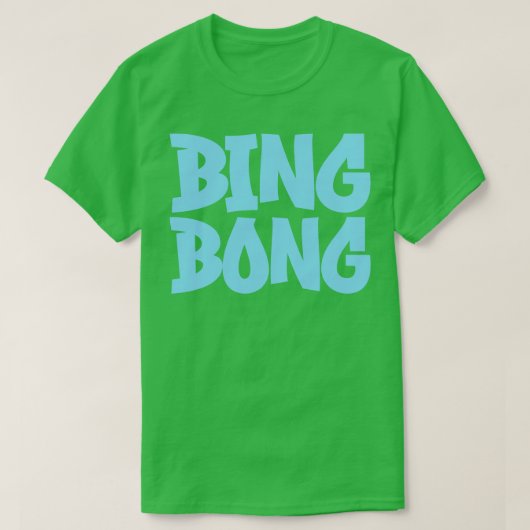 ビンボン Tシャツ (デザイン正面)