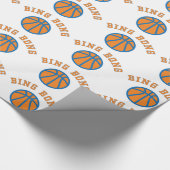 ビンボンNYCバスケットボール・サブウェイ・ラリー・クライ ラッピングペーパー (角)