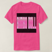 ビンボ人形 Tシャツ (デザイン正面)