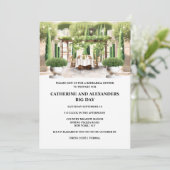 ビンヤードサマー素晴らしダイニングピアッツァトピアリーポプラ 招待状 (スタンド正面)