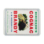 ビンンガーのコニャック・ブランデーのヴィンテージ広告。 マグネット (横)