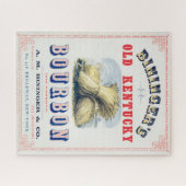 ビンンガーの旧ケンタッキー・バーボン1849予約。 ジグソーパズル (横)