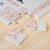 ビンンガーの旧ケンタッキー・バーボン1849予約。 ジグソーパズル (側面)