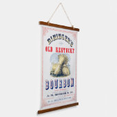 ビンンガーの旧ケンタッキー・バーボン1849予約。 吊り下げ型タペストリー (傾斜あり)