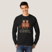 ビン・イッチと共にLiebsten Sloth Love Partner Tシャツ (正面フル)