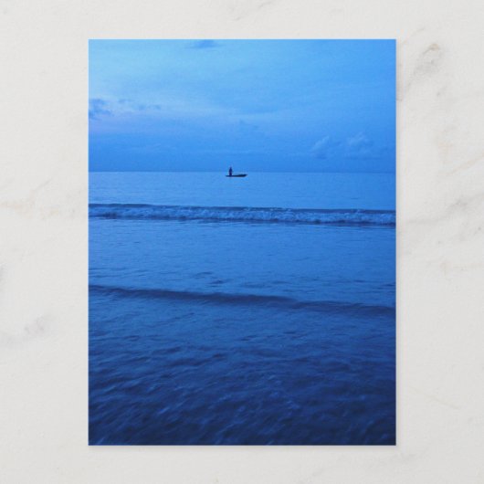 ビン・タン・ボートマン。 ポストカード (正面)