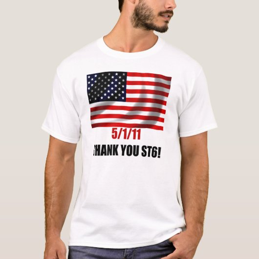 ビン・ラディンの死 Tシャツ (正面)