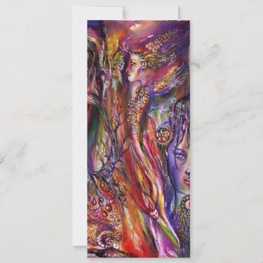 ビヴィアンとマーリン ファンタジー招待状 招待状 (正面)