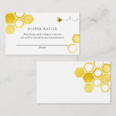 ビーおむつラッフルカード エンクロージャーカード (正面/裏面)