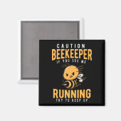 ビーおもしろいキーパー・ジョーク・ビー・ユーモア マグネット (正面/裏面)