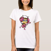 ビーおもしろいギタープレーヤー付きTシャツ Tシャツ (正面)