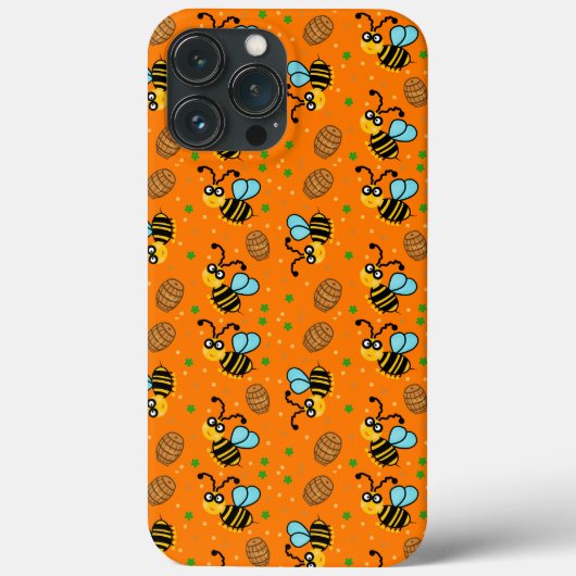 ビーおもしろいチ模様 Case-Mate iPhoneケース (裏面)