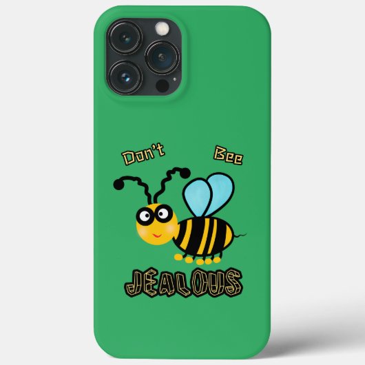 ビーおもしろいビー Case-Mate iPhoneケース (裏面)