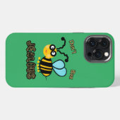ビーおもしろいビー iPhoneケース (裏面横)