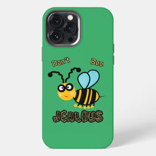ビーおもしろいビー iPhoneケース (裏面)