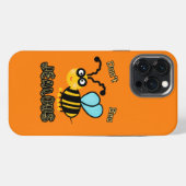 ビーおもしろいビー iPhoneケース (裏面横)