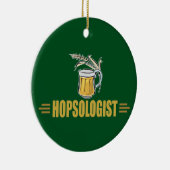 ビーおもしろいルホームブレーヤークラフトホソロユーモアのあるジス セラミックオーナメント (右)