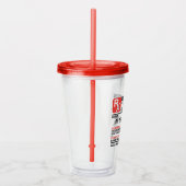 ビーおもしろいル処方パーソナライズされた名 アクリルタンブラー (右)