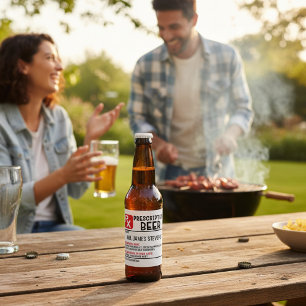 ビーおもしろいル処方パーソナライズされた名 ビールラベル