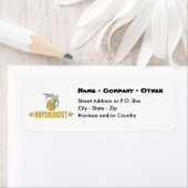 ビーおもしろいル ラベル (インサイチュ)