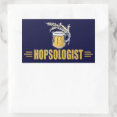 ビーおもしろいル 長方形シール (バッグ)