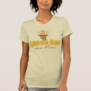 ビーおもしろい女王の母 Tシャツ