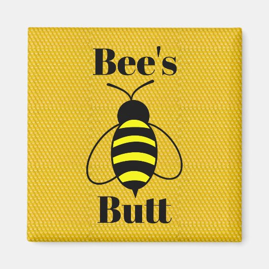 ビーお尻磁石 マグネット (正面)