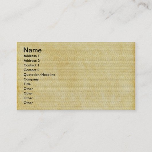 ビーお洒落ハイブヴィンテージハニービービーキーピングアート 名刺 (正面)