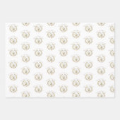 ビーお洒落リーストリオ ラッピングペーパーシート (正面2)