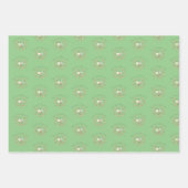 ビーお洒落リーストリオ ラッピングペーパーシート (正面)