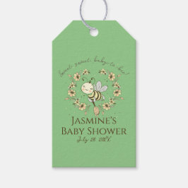 ビーお洒落リースベビーシャワー ギフトタグ