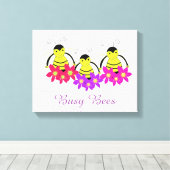 ビーお洒落忙しツ キャンバスプリント (インサイチュ (ウッドフロア))