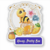 ビーかわいらしニー シール (正面)