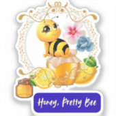 ビーかわいらしニー シール (正面)