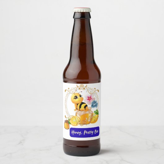 ビーかわいらしニー ビールラベル (正面)