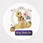 ビーかわいらしニー ラベル (デザイン1)