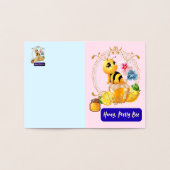 ビーかわいらしニー 箔カード (内部)