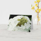 ビーが白人の職場に カード (黄色い花)