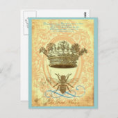 ビーとクラウン ポストカード (正面/裏面)