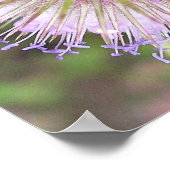 ビーとティーゼルの花 ポスター (角)