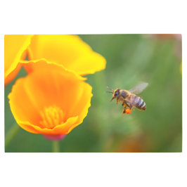 ビーとポピー メタルプリント