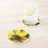 ビーと黄色の花 コースター (側面)