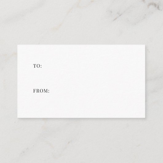 ビーと黄色の野花表示シャワーエンクロージャ エンクロージャーカード (裏面)