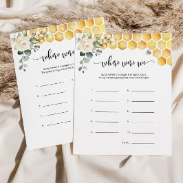 ビーどこに我々のブライダルシャワーゲーム