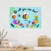 ビーにできるだけのものだ ポスター (キッチン)