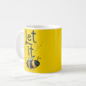 ビーに任せる コーヒーマグカップ (正面左)